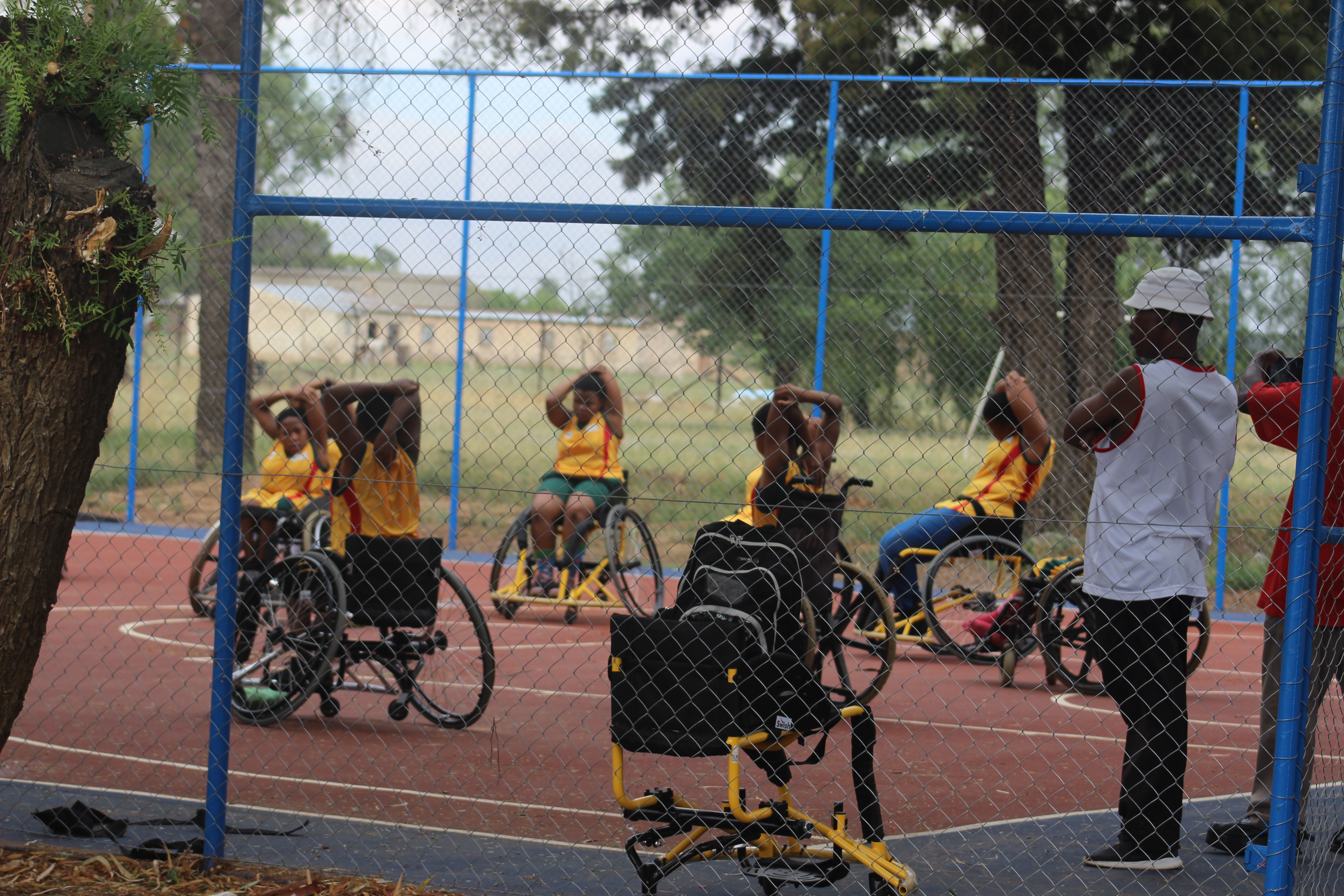 Wheelchair basketball photo
